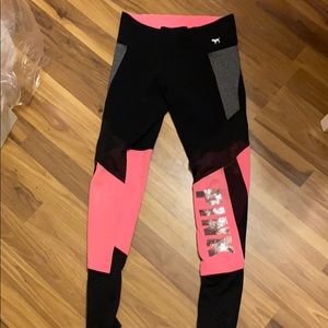 Pink leggings